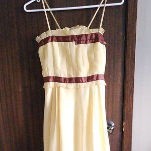 Long Yellow Dress